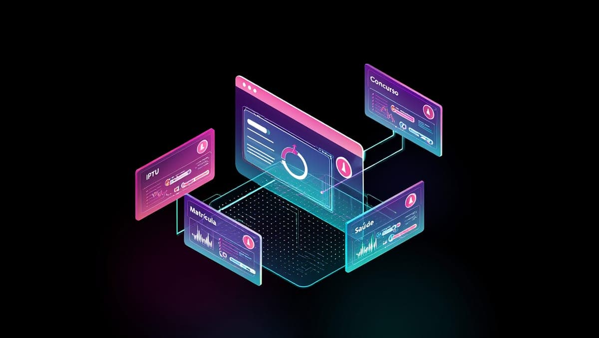 Portal de prefeitura com instabilidade